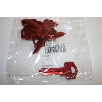 Llave Aluminio Te-8i Rojo