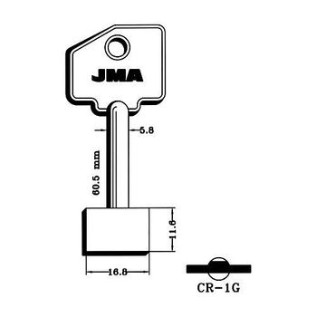 Llavin Gorja De Seguridad Cr-1g 10 Unidades