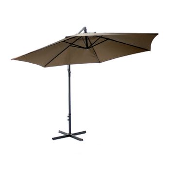 Parasol Café Con Soporte 240x300cm - Elegante Y Funcional