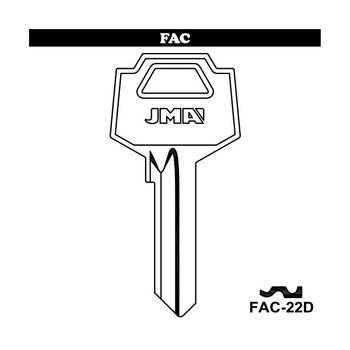 Llave Serreta Grupo B Mod Fac22d (caja 50 Uds) Jma