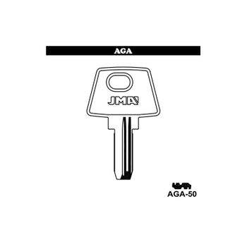 Llave Seguridad Acero Mod Aga50 (bolsa 10 Uds) Jma