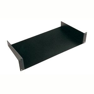 Bandeja Rack Fonestar De 19" Atornillable Frontalmente, Acabado En Color Negro, 483 X 89 X 255 Mm