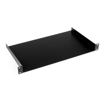 Bandeja Rack 19" Fonestar, Metálica Y Atornillable Frontalmente Acabado Negro, Peso 1,6 Kg