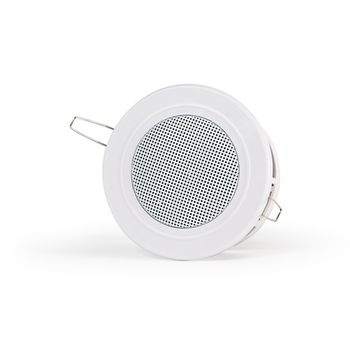 Altavoz Para Empotrar Fonestar De Techo, 10 W De Potencia Máxima, 8 Ohm, Ángulo De Cobertura 130º, Color Blanco