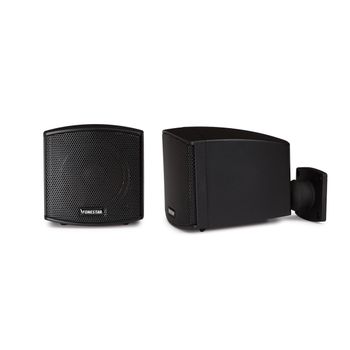 Cajas Acusticas Fonestar Cube-62, Potencia 25 W Máximo, Impedancia 8 Ω, Respuesta 150 - 20.000 Hz, Color Negro