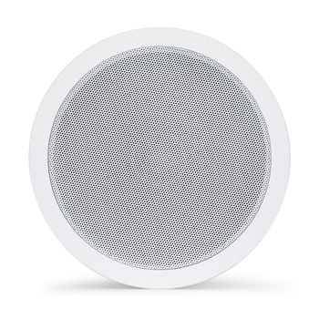 Altavoz Fonestar Para Empotrar De Techo Con Rejilla Redonda, Para Sonorización, Color Blanco, Fácil De Instalar