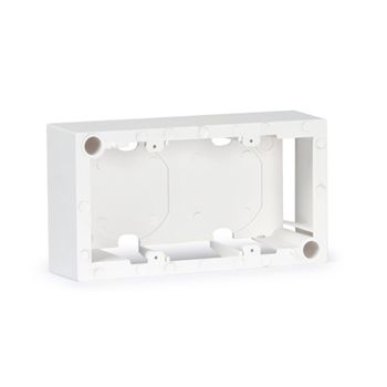 Caja De Superficie Para Marco Y Chasis Fonestar Con 2 Paneles, 148 X 81 X 42 Mm