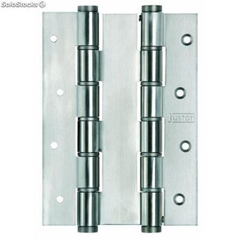 Freno de puerta 120mm plata