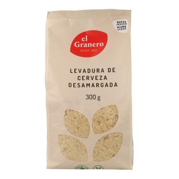 Levadura De Cerveza Desamargada El Granero Integral 300 Gr