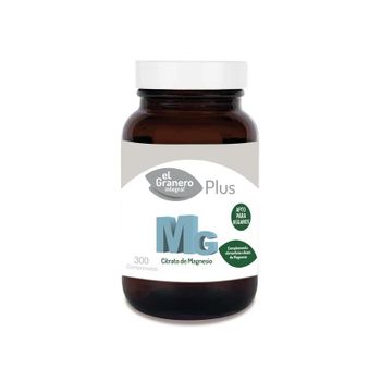 Mg 500 Citrato De Magnesio El Granero Integral 300 Comprimidos
