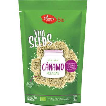 Semillas De Cáñamo Pelado Vitaseeds Bio El Granero Integral 200 G