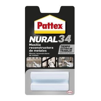 Masilla Rest. Metales Gr Adh Nural-34 Pattex