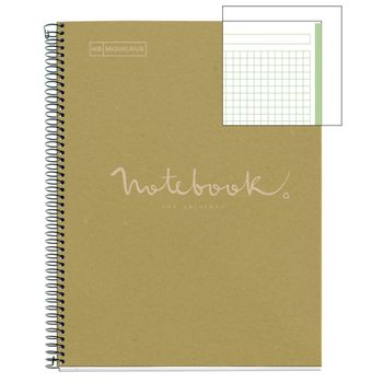 Cuaderno A4 Notebook 1 Emotions Reciclado Eco-verde 80 Hojas