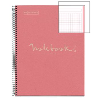 Cuaderno A4 Notebook 1 Emotions Reciclado Eco-rosa 80 Hojas