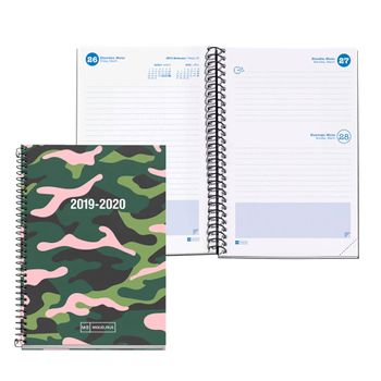 Agenda Escolar Secundaria 8º Dp Pink Jungle