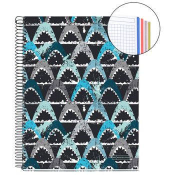 Cuaderno A4 Notebook 4 Shark 140 Hojas