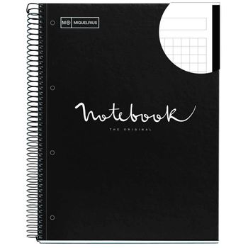 Cuaderno A4 Notebook 1 Emotions Negro 80 Hojas