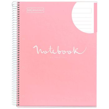 Cuaderno A4 Notebook 1 Pauta Emotions Rosa 80 Hojas