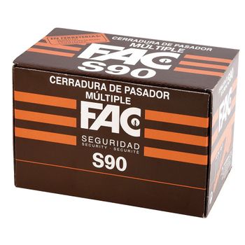 Cerradura Fac S 90 Pintada Derecha Bombin 70 - Neoferr..