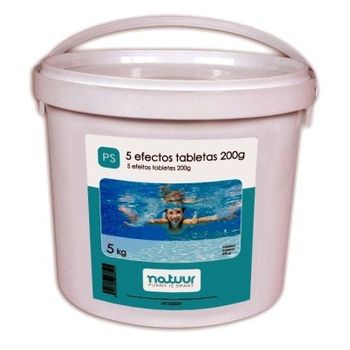 Cloro Para Piscinas Natuur En Tabletas De 200g Envase De 5kg