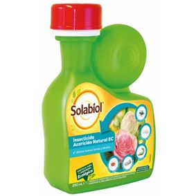 Solabiol - Insecticida Acaricida Natural Ec - Insecticida Natural De Amplio Espectro , Elimina Múltiples Insectos Y Ácaros , 250 Ml