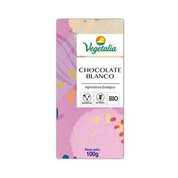 Chocolate Blanco Bio 100g Vegetalia