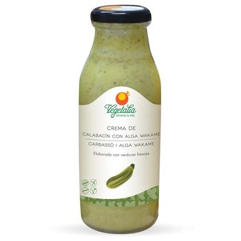 Crema De Calabacín Con Alga Wakame Bio 500 Ml Vegetalia