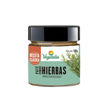 Pate De Finas Hierbas Bio 180g Vegetalia