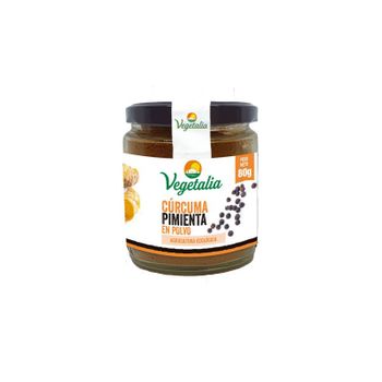 Curcuma Y Pimienta Negra Bio 80g Vegetalia