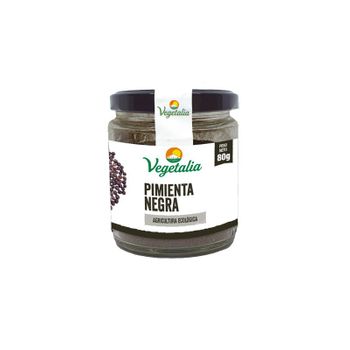 Pimienta Negra Molida Bio 80g Vegetalia