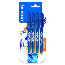 Pilot - Frixion Ball -boligrafo  Borrable, 4 Unidades, Color Azul