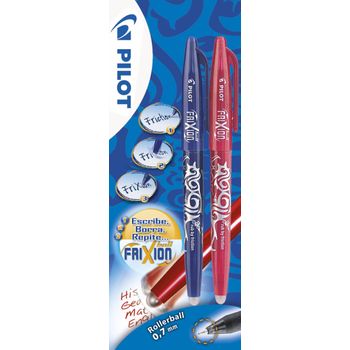  Pilot Spain Frixion Ball - Bolígrafo borrable, 4 unidades,  multicolor : Productos de Oficina