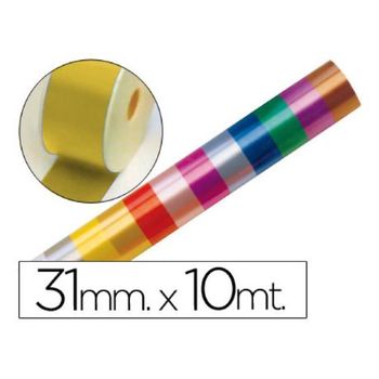 Cinta Fantasia 10 Mt X 31 Mm Oro (pack De 10)