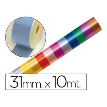 Cinta Fantasia 10 Mt X 31 Mm Celeste (pack De 10)