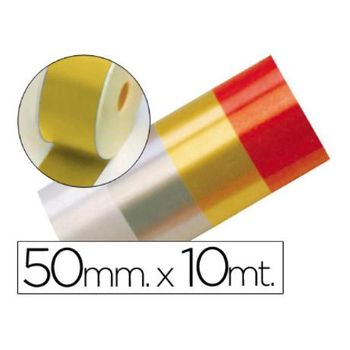 Cinta Fantasia 10 Mt X 50 Mm Oro (pack De 6)