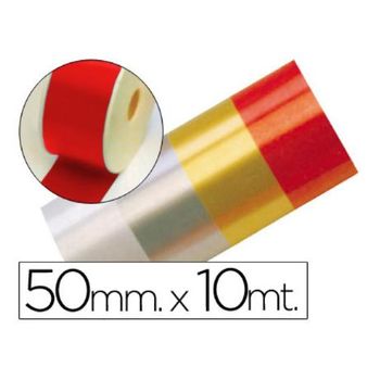 Cinta Fantasia 10 Mt X 50 Mm Rojo (pack De 10)