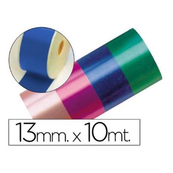 Cinta Fantasia 10 Mt X 13 Mm Azul (pack De 26)