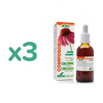 Pack 3x Composor 8 Siglo Xxi Echina Soria Natural, 50 Ml