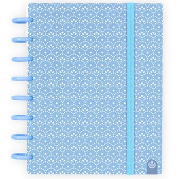 Cuaderno Ingeniox A5 100h Cuadricula Azul