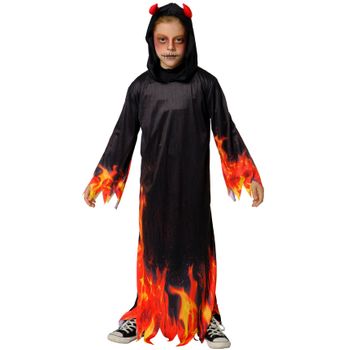 Disfraz De Diablo Fuego  Infantil
