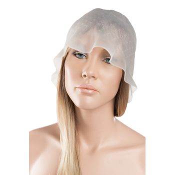 Gorro Para Mechas Traslucido Con Ganchillo