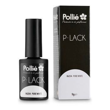 Pintaúñas Semipermanente P-lack Eurostil Pure White (9 Gr)