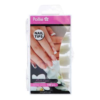 Pegatinas Para Uñas Eurostil Natural Curvado (100 Uds)