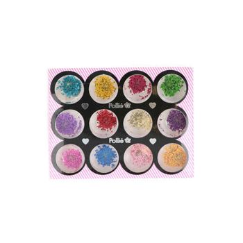 Set Eurostil Nail Art Flores (12 Uds)