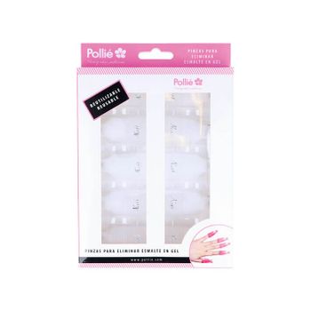 Clips Soak Off Remover De 10 Unidades : Color - Blanco