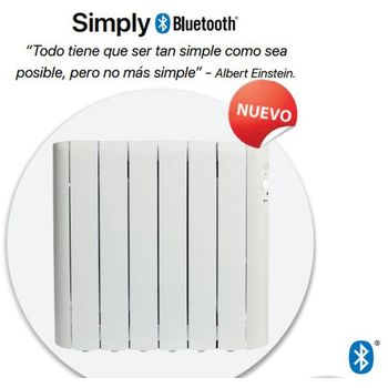 Haverland SIMPLY10. Emisor térmico de alta inercia con bluetooth. 10  elementos 1500W