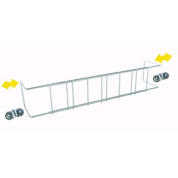 Poste Separador Cinta Extensible 3 Metros. Ø Base 32 cm. Ø Tubo 5,1 cm.  Altura 91 cm.