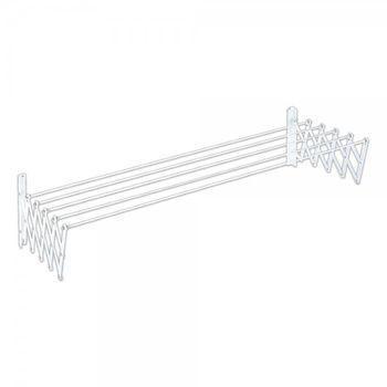 Tendedero De Pared Extensible De Metal Homcom 63,5x60x20 Cm- Blanco con  Ofertas en Carrefour