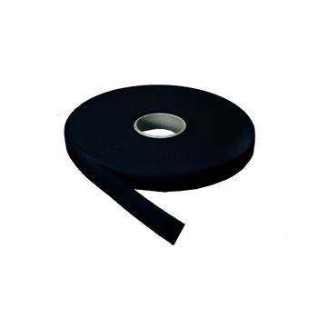 Velcro Hembra Adhesivo Negro 20 Mm 25 Mt