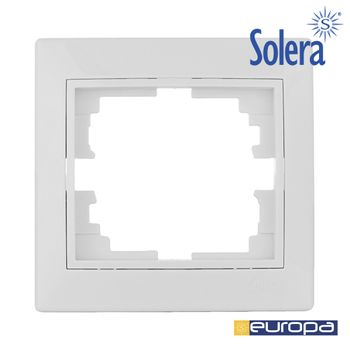 Marco Para 1 Elemento Blanco 83x81x10mm Seuropa Solera - Neoferr*